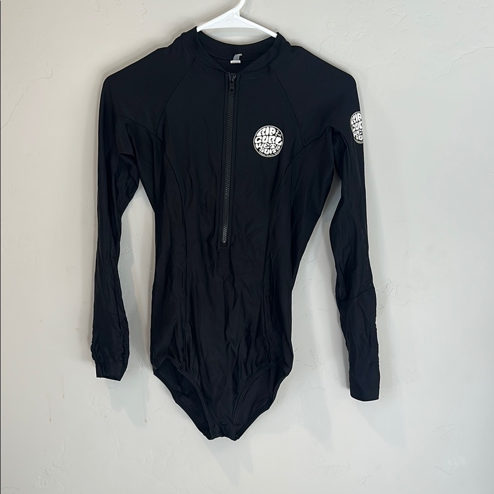 Air Force Black Long Sleeve Swimsuit